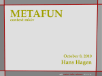 METAFUN manual
