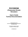 PHYGROW - Center for Natural Resource Information Technology