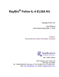 User Manual - RayBiotech, Inc.