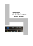 LedSync820H User`s Manual - China LED Sourcing Co., Ltd