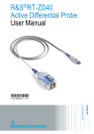 RT-ZD40 User Manual