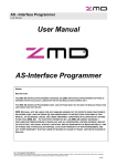 User Manual AS-Interface Programmer