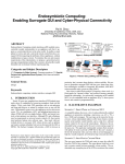Endosymbiotic Computing - University of California, Irvine