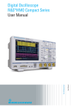 Digital Oscilloscope ¸HMO Compact Series User Manual