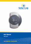 Solar-Log SL500 User Manual