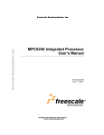 MPC8240 Integrated Processor User`s Manual