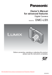 Panasonic Lumix DMC-LS5 User Guide Manual pdf