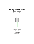 ECH O-TE/EC-TM - manuals.decagon.com