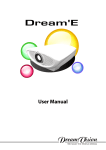 DreamE User Manual
