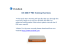 ICE-008 IP PBX Training Overview