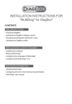 INSTALLATION INSTRUCTIONS FOR "MultiDiag