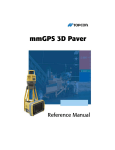 mmGPS 3D Paver Reference Manual