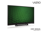 VIZIO D28h-C1 LED HDTV User Manual