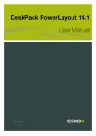 DeskPack PowerLayout 14.1 User Manual