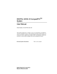 DIGITAL 5/233i-8 CompactPCI System User Manual