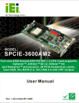 SPCIE-3600AM2 User Manual