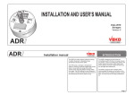 INSTALLATION AND USER`S MANUAL