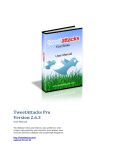 TweetAttacks Pro Version 2.6.3 - IT-DOCS