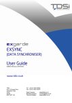 EXgarde EXsync User Manual