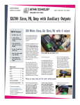 XA700 User manual