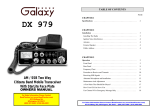 Galaxy DX979 User Manual