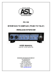 User Manual BS 15 [ASL]
