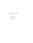 TomsFastMath User Manual v0.12