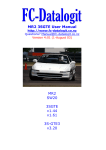 MR2 3SGTE User Manual MR2 SW20 3SGTE v1.44