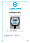 Cryogauge 200 User Manual V1.0