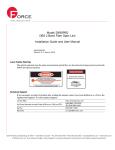 Model 2990PRO DBS L-Band Fiber Optic Link Installation Guide