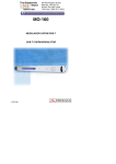 MO-160 User manual - Test Equipment Depot