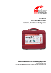Real-Time Ethernet Kit - Installation, Operation and