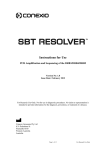 SBT Resolver B57 Kit IFU