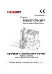 User manual - Zhejiang Noblelift Equipment Joint Stock Co.,Ltd