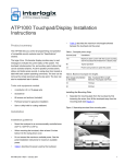 Interlogix ATP-1000 Installation Instructions