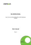 DA-3GHD-8-DUAL User manual