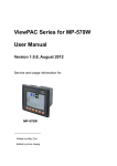 ViewPAC Series for MP-570W User Manual