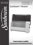 SLH4422MW-CN - Sunbeam® Low Profile