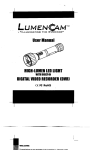 Flashlight Video Camera User Manual