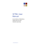 WTML User Manual