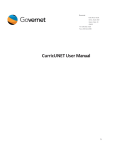 CurricUNET User Manual