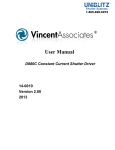 INSTRUCTION MANUAL - Vincent Associates
