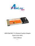 User Manual - Airlink101