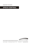 Speco Central Management Manual