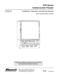 FZR Series Undercounter Freezer