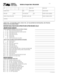 152-point Inspection Checklist