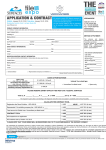 Surfaces & Tile - Application form