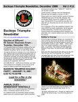 December 2000 Newsletter