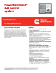 PowerCommand® 3.3 control system