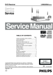 Service Manual LX8320SA/69/93